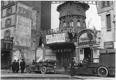 Das Moulin Rouge, 1914-18 von French Photographer